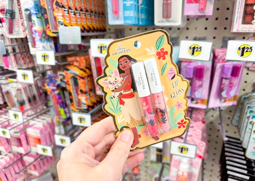 dollar tree disny princess lip gloss