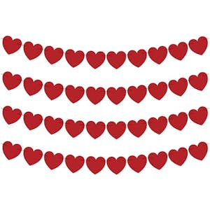 Valentines Heart Garland