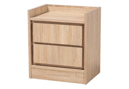 Baxton Studio Nightstand