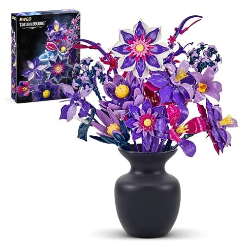 Gothic Flowers Bouquet Building Set