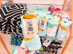 The Big One kid's beach towels on display at Kohls