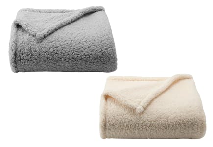 The Big One Sherpa Throw Blanket