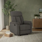 Abbyson Irving Fabric Recliner
