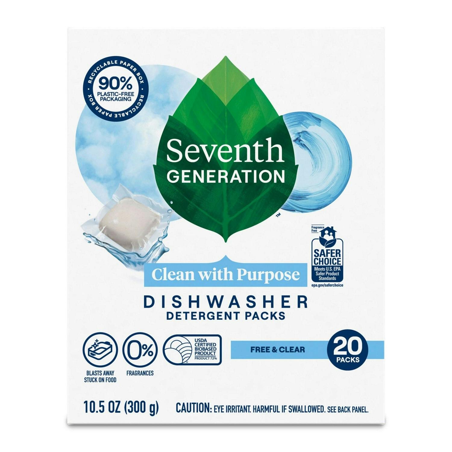 Seventh Generation Dishwasher Tabs