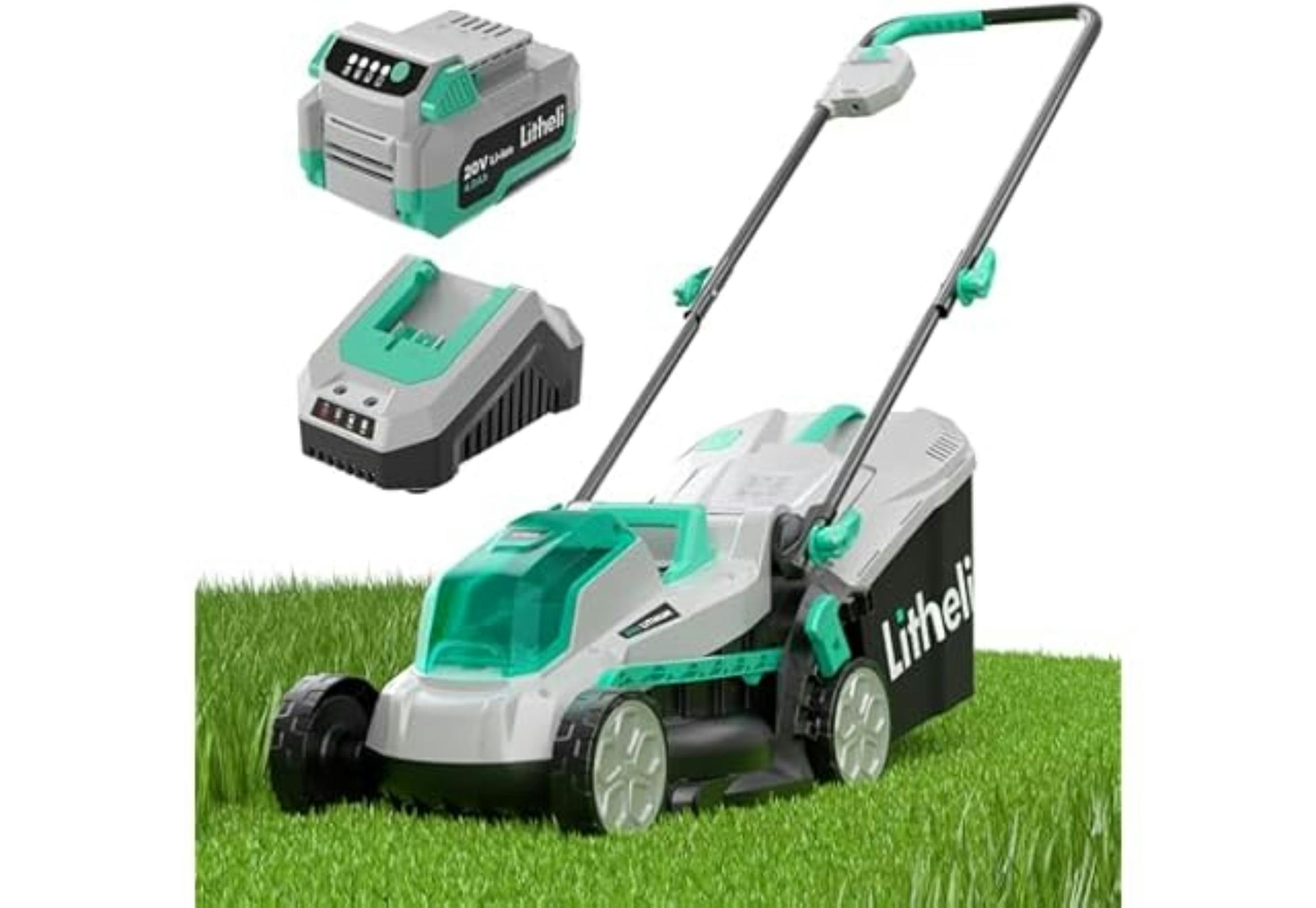 Battery-Operated Lawn Mower