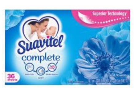 Suavitel Dryer Sheets