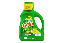 4 Gain Detergent Jugs (312 Loads)