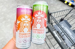 Starbucks Iced Energy Drinks, Only $1.25 Each at Walgreens (Reg. $2.99) card image