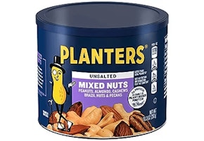 Planters Unsalted Mixed Nuts