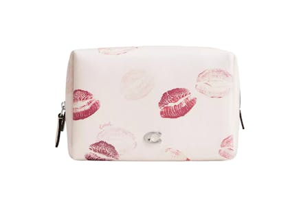 Coach Essential Cosmetic Pouch with Lip Print