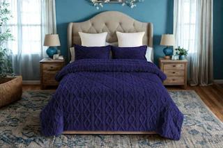 The Home Depot queen comforter set