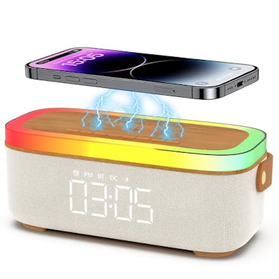 4-in-1 Bluetooth Alarm Clock