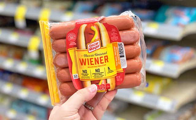 Oscar Mayer Wieners, Only $2 at Walgreens card image