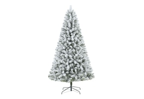 Holiday Time Flocked Tree