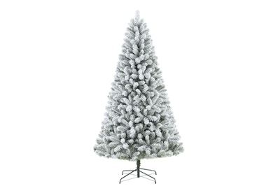 Holiday Time Flocked Tree