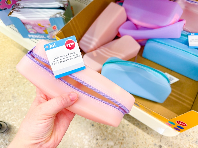 dollar tree silicone pencil pouch 1