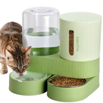 Automatic Cat Feeder and Waterer Set