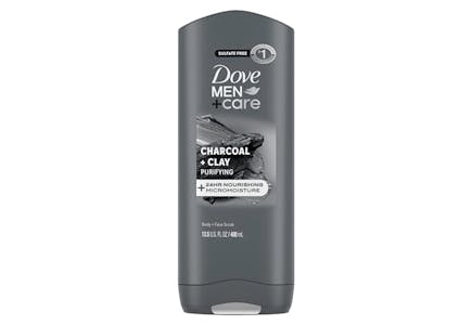 2 Dove Men+Care Body Washes