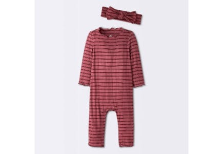 Cloud Island Baby Romper Set