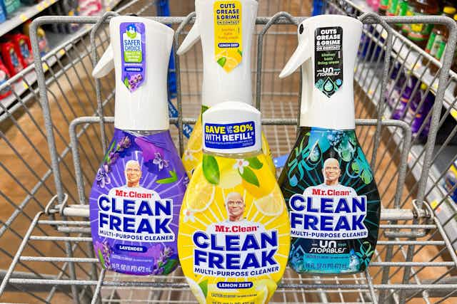 Use New Coupons to Save Up to $3 on Mr. Clean at Target or Walmart card image