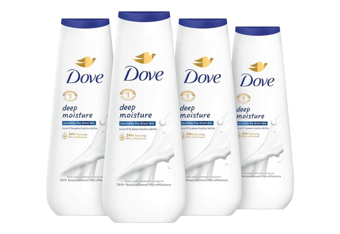 Dove Body Wash 4-Pack