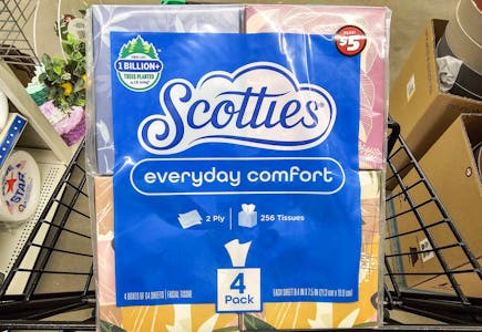 Scotties Facial Tissue 4-Pack