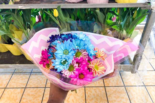 Aldi Flower and Plant Deals: $4.89 Potted Tulips, $7 Bouquets, and More card image