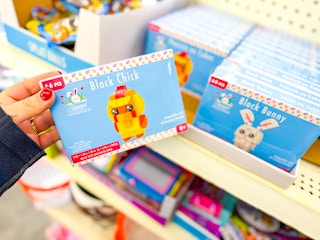 dollar tree easter block chick 1