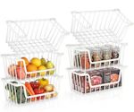 Stackable Wire Storage Baskets