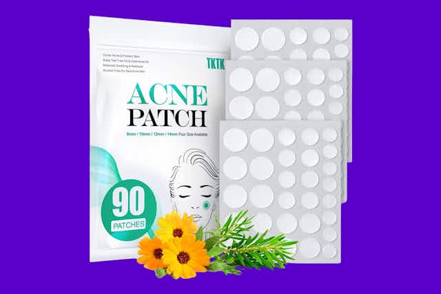 Acne Pimple Patches 90-Pack, Only $2.69 on Amazon card image