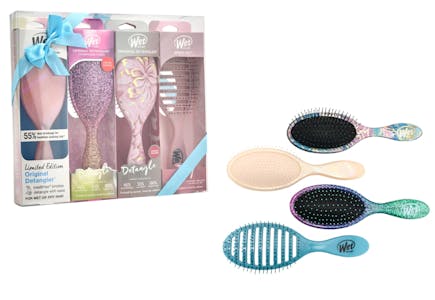 Wet Brush Detangler Set