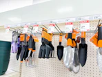fiskars garden tools sitting on a target shelf