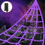 Halloween Spider Web Lights