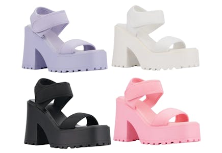 Olivia Miller Women's Platform Sandals