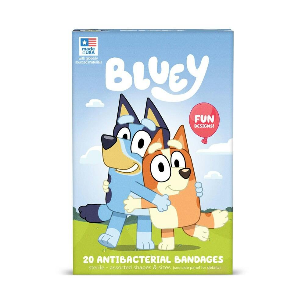 2 CVS Health Bluey Bandage Boxes