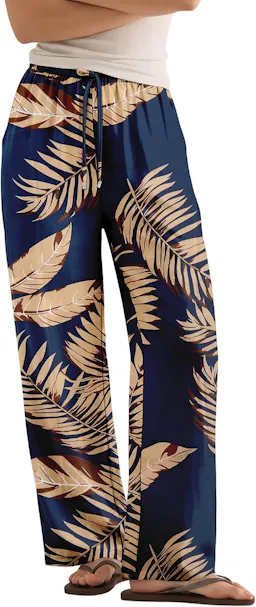 Womens Wide Leg Palazzo Pants
