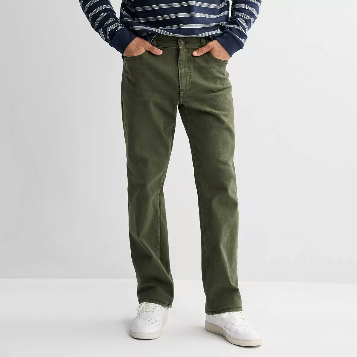 Men's Straight Fit Denim Pants