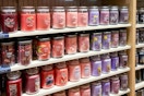 yankee candle store shelf