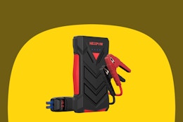 Nexpow Portable Jump Starter, $27 on Amazon  card image