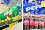dollar general pepsi, 7up, dr pepper 3-photo collage