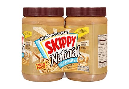 Skippy Peanut Butter 2-Pack