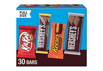 Hershey's Candy Bars 30-Pack