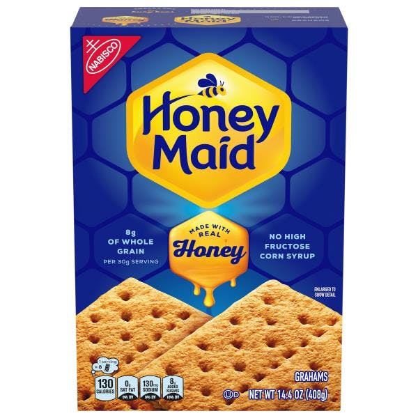 2 Honey Maid Graham Crackers