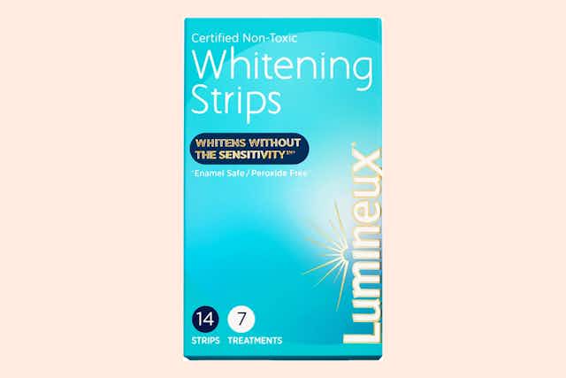These $16 Teeth Whitening Strips Sold Over 70K Packs Last Month on Amazon card image