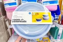 Mixing Bowl 6-Piece Set With Lids, Only $7.60 at Target card image
