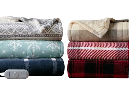 Beautyrest Heated Throw Blanket