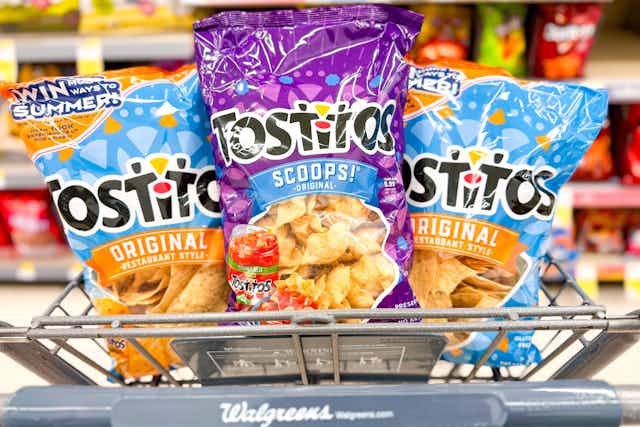 Stock Up on Tostitos Chips ⏤ As Low as $2.08 Each at Walgreens card image