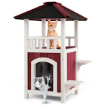 Costway 2-Story Cat House