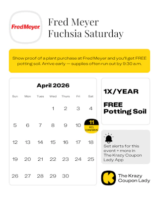 Fred Meyer Fuchsia Saturday 2026 confirmed start date