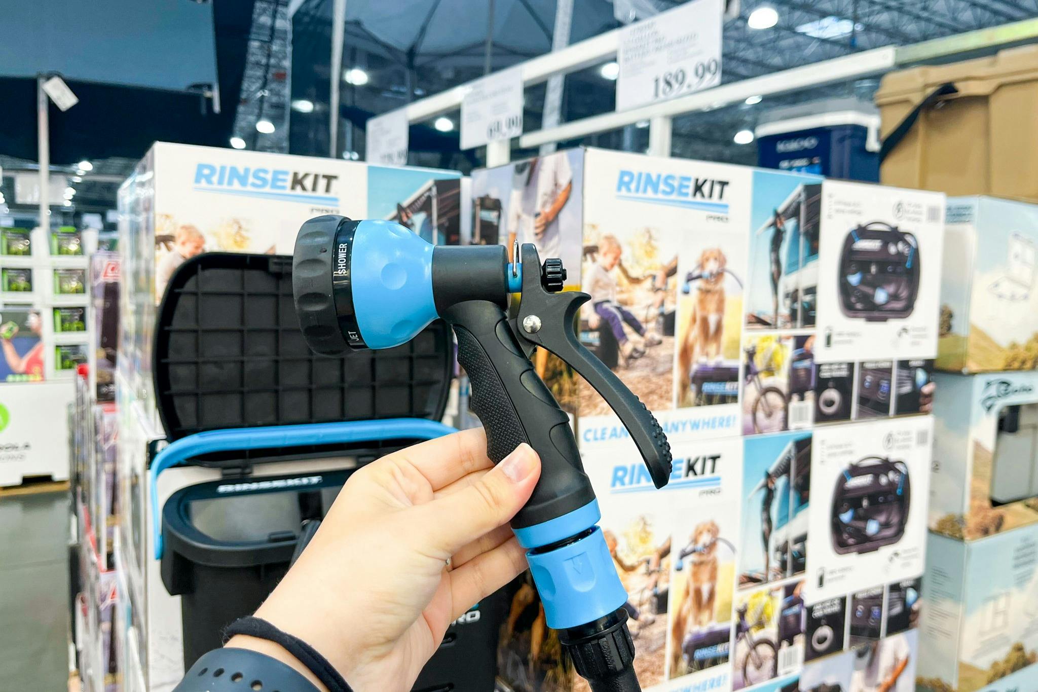 RinseKit Pro Portable Shower, Only $189.99 at Costco - The Krazy Coupon Lady